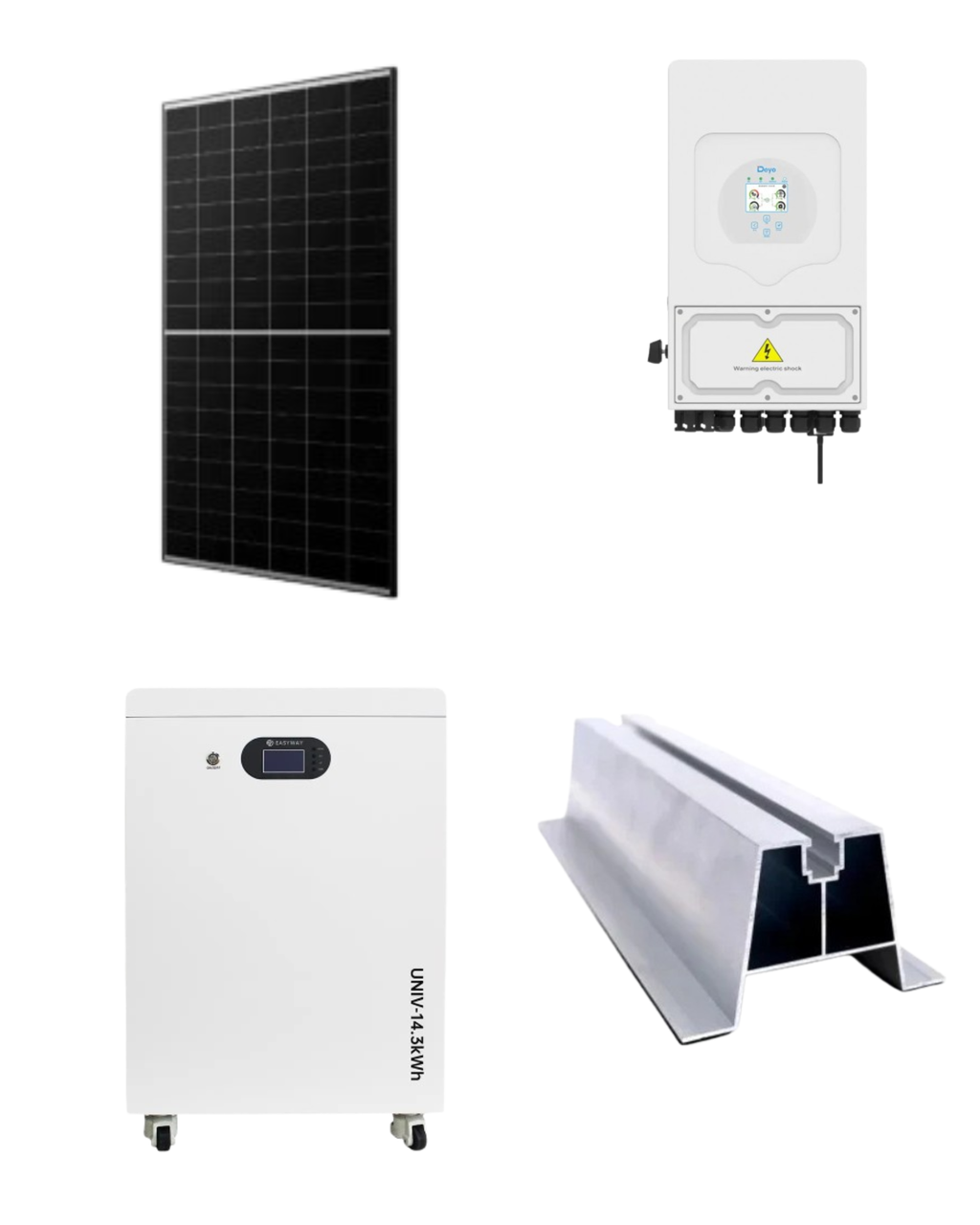 Kit fotovoltaic 6kW cu baterie