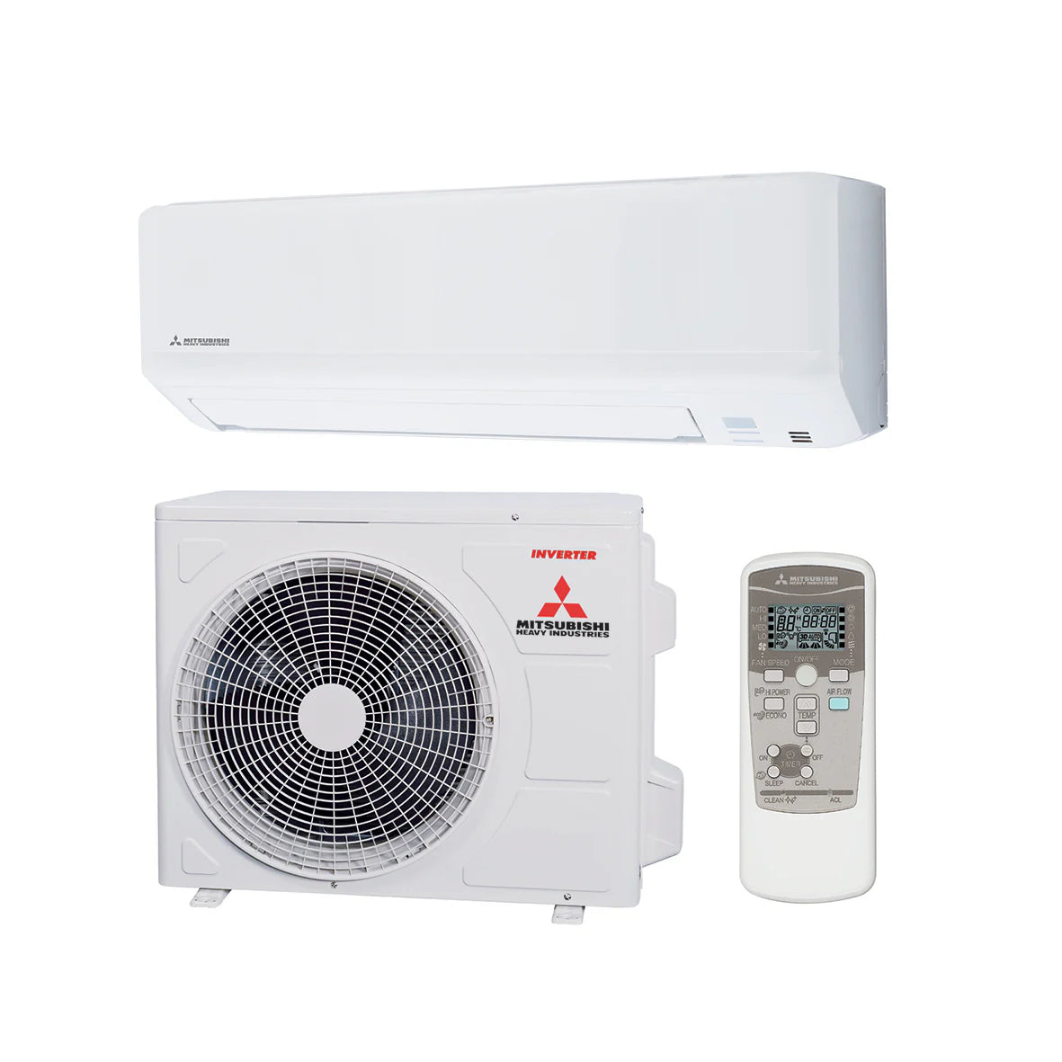 Aer conditionat Mitsubishi Heavy Nyoko Plus, 9000 BTU, SRK/SRC25ZSP-W1, A++/A+, Inverter, Functie incalzire racire, Functie Auto, Sleep Mode, ECO Mode, Alb Ofertă de preț